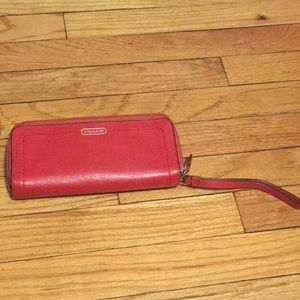 Coach wristlet